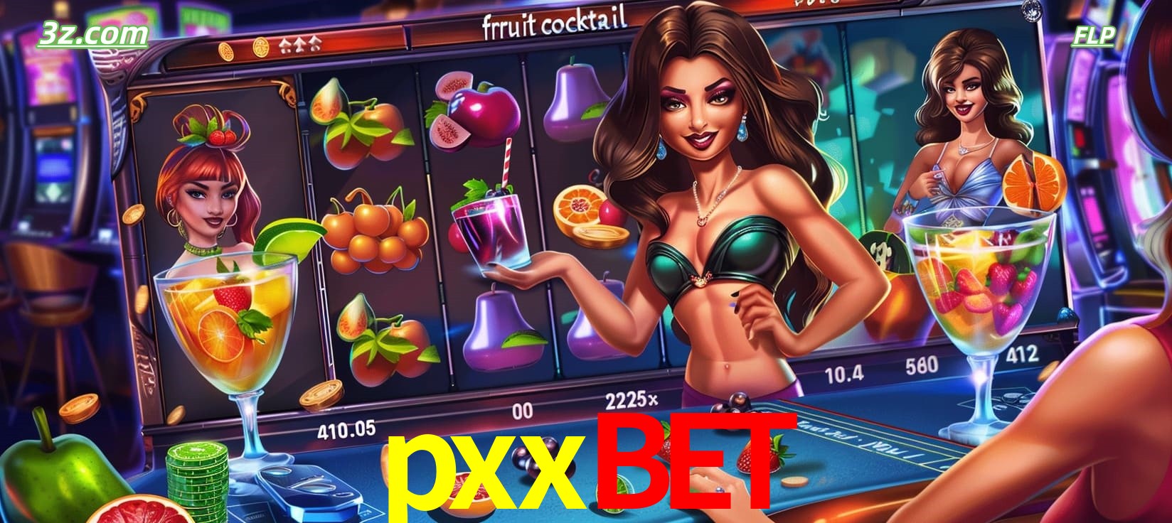 Cassino online pxxbet Brasil com slot Fruit Cocktail divertido