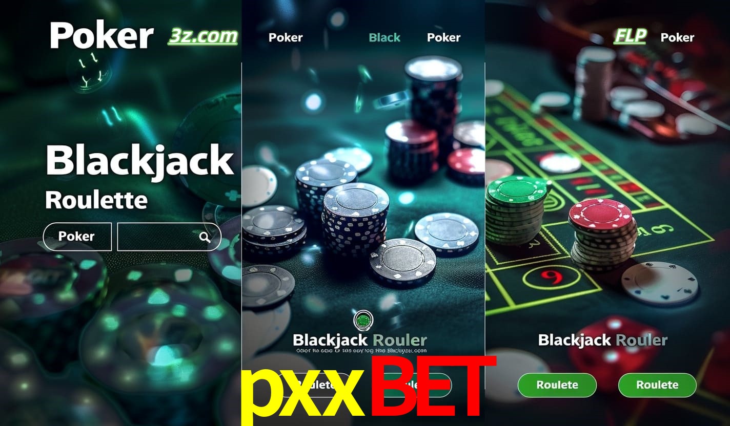 Cassino online pxxbet com Poker, Blackjack e Roleta ao vivo para jogadores do Brasil