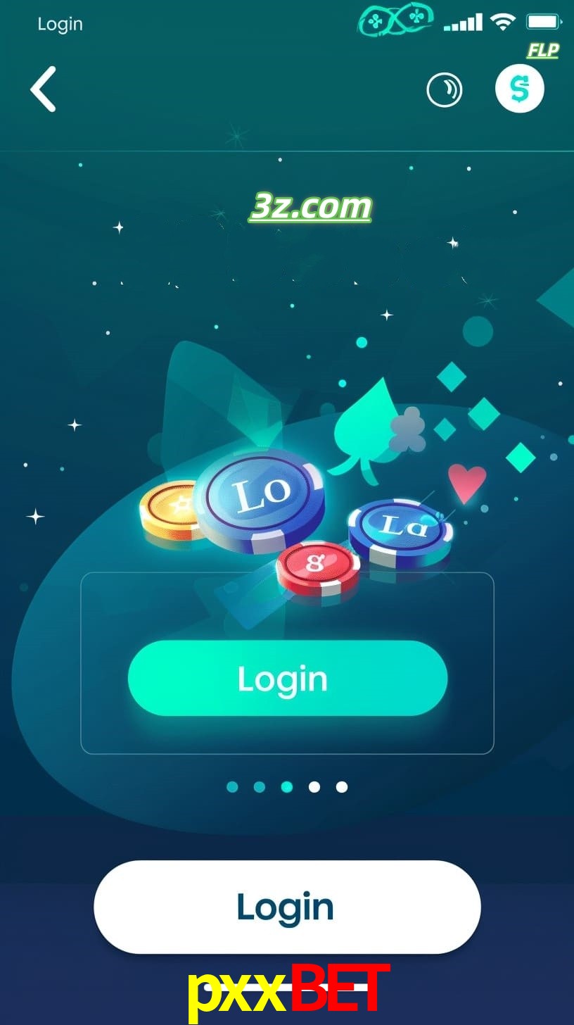 Login no aplicativo de cassino online pxxbet Brasil com bônus de boas-vindas