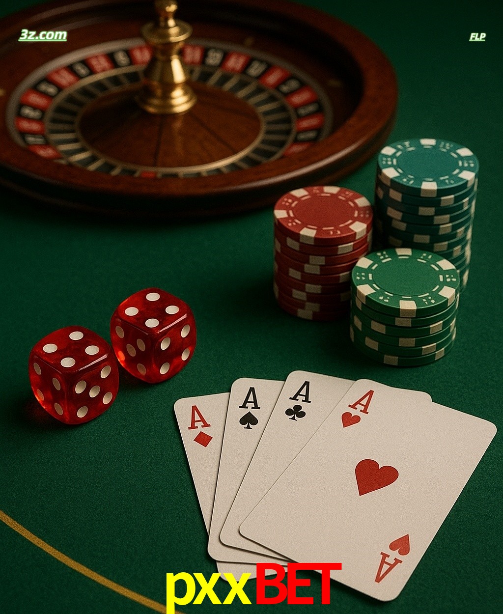 Cassino online pxxbet com jogos de mesa: roleta, dados, pôquer e fichas